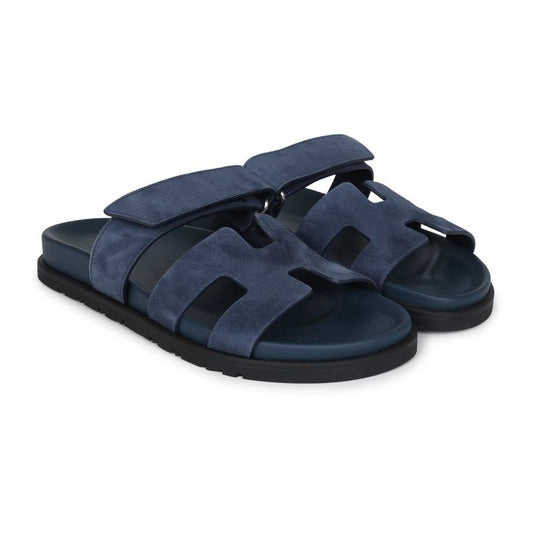 HERMES CHYPRE SANDALS (BLUE)